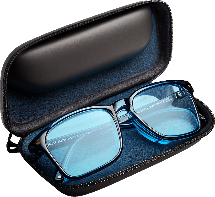 Blue-light blocking glasses by Defender Shield (signature series) -  Non-toxic steps